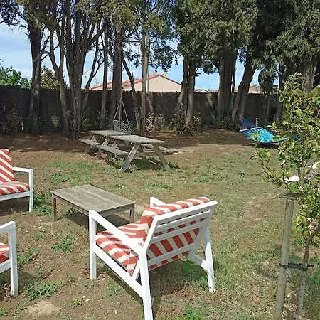 8 Pers -climatise Avec Jardin- Proche Prázdninový dům Elne